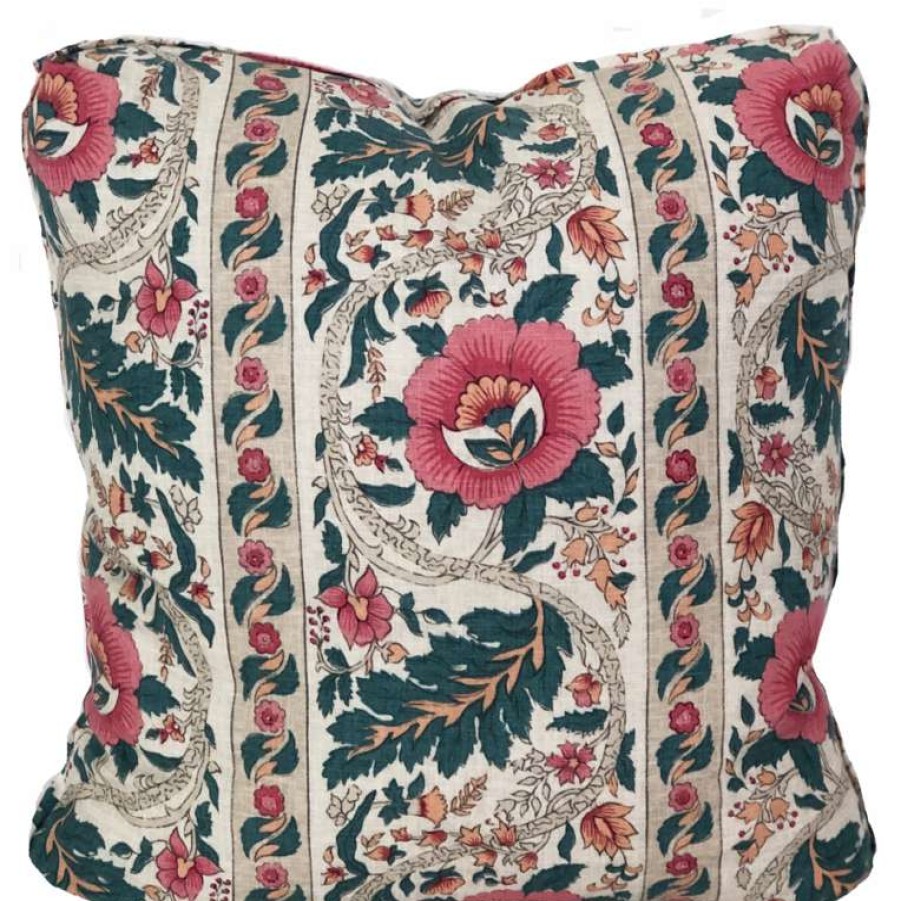 Pillows * | Schuyler Samperton Woodley Poppy Pillow Pink