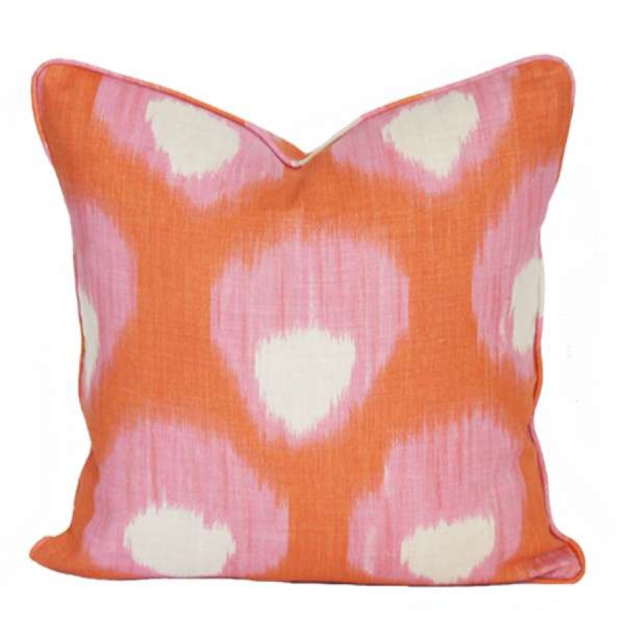 Pillows * | Peter Dunham Bukhara Pillow Cover Indoor Orange