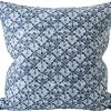 Pillows * | Walter G Positano Riviera Pillow Cover Indoor Blue