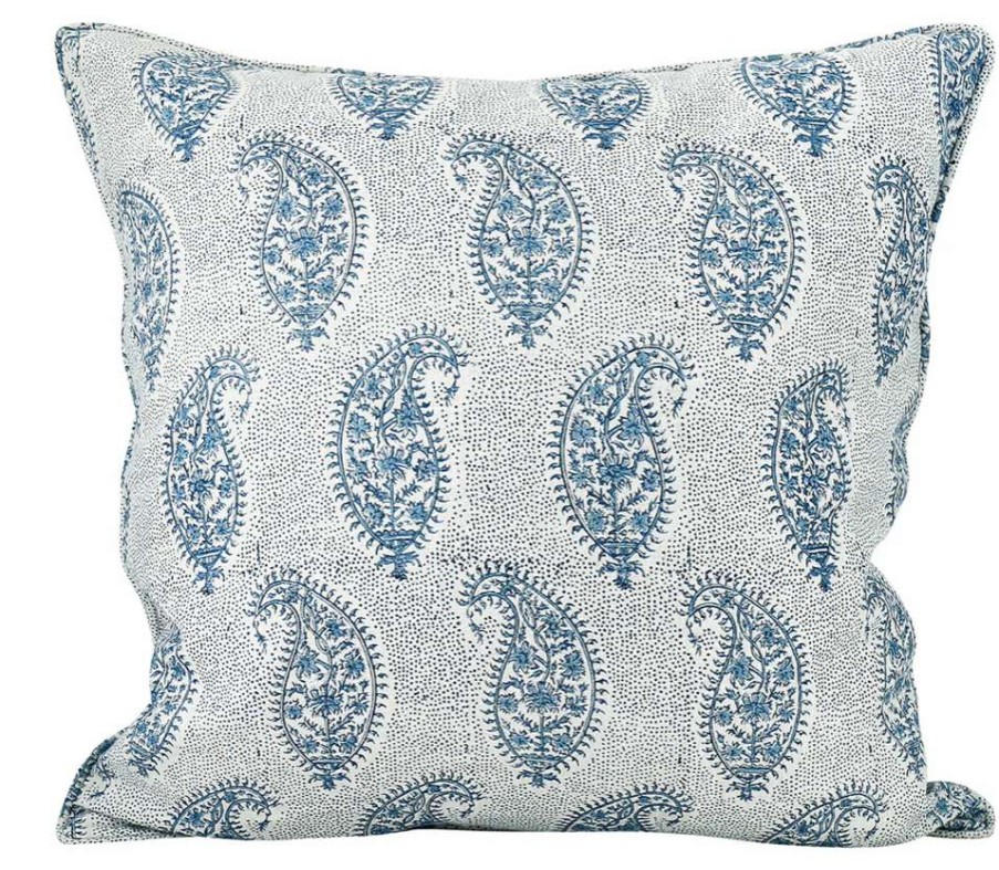 Pillows * | Walter G Paisley Azure Pillow Cover Blue