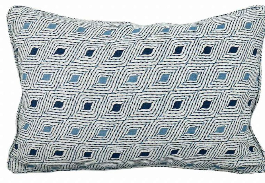 Pillows * | Walter G Bengal Azure Pillow Cover Indoor Blue