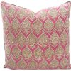 Pillows * | Raoul Textiles Indoor Sari Fuchsia Pillow Cover Pink