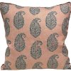 Pillows * | Peter Dunham Indoor Kashmir Paisley Pillow Cover Pink