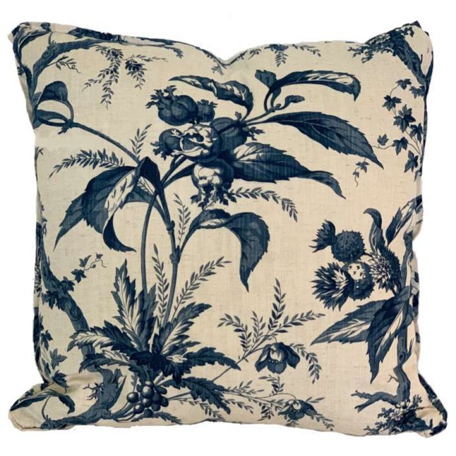 Pillows * | Lisa Fine Pomona Indigo Pillow Cover Blue