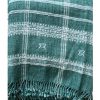 Accessories * | Well Made Home Indian Wool Green Medium Blanket