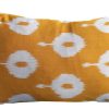 Pillows * | Md Home Nida Ikat Saffron Pillow Cover Indoor Yellow