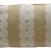 Pillows * | Peter Dunham Fez Lumbar Pillow Cover Gold