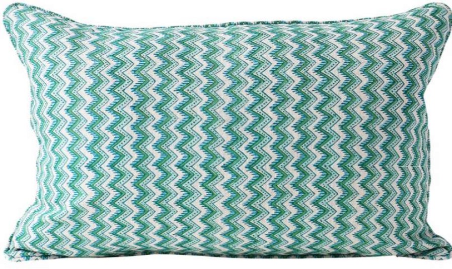 Pillows * | Walter G Nicobar Emerald Pillow Cover Indoor Green