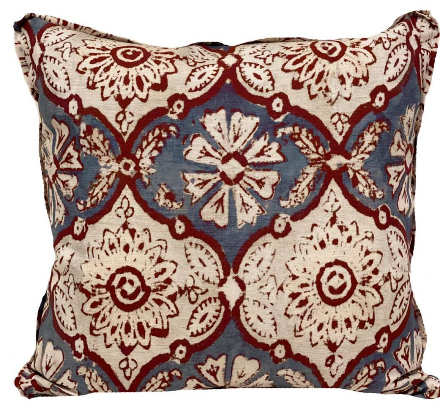 Pillows * | Peter Dunham Indoor Minnie Maharani Opal Pillow Cover Blue