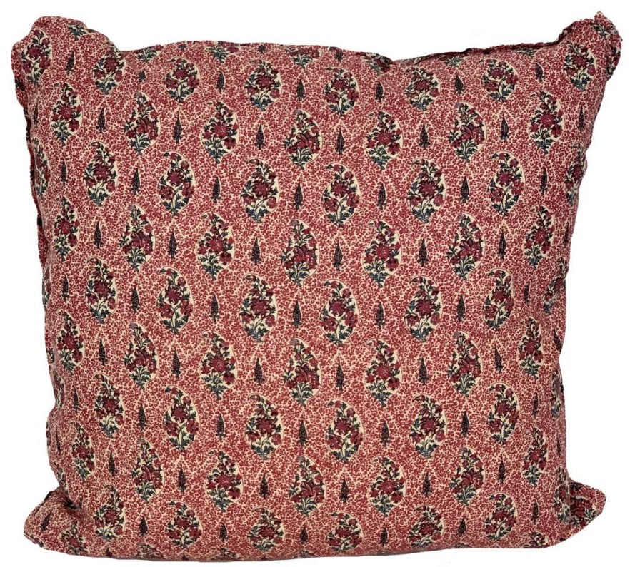 Pillows * | Lisa Fine Fariba Pillow Cover Red