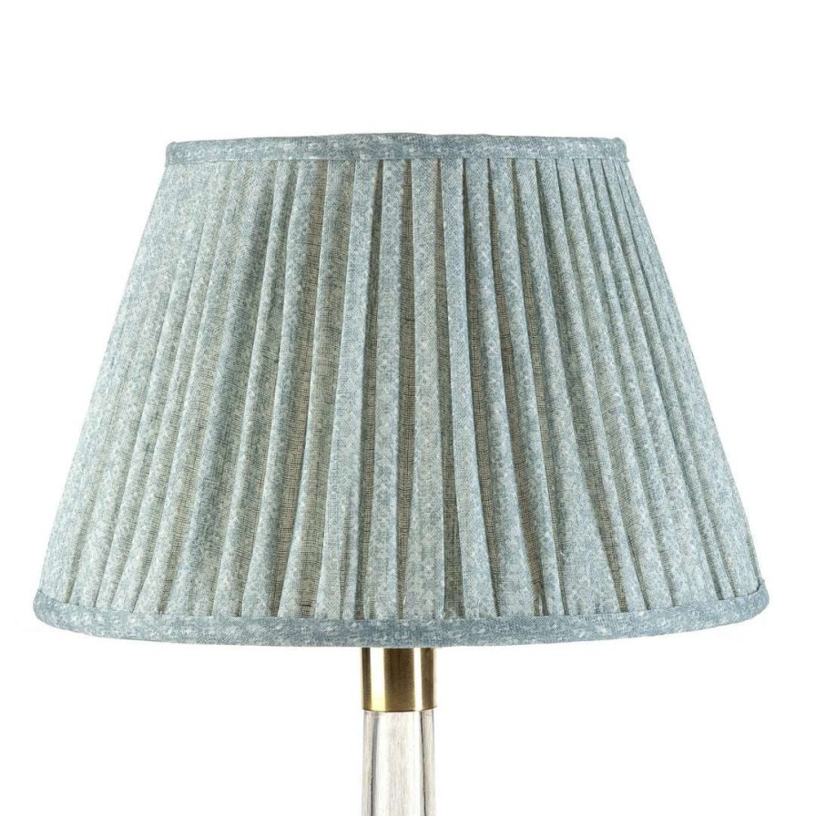 Lighting * | Fermoie Lampshade In Blue Figured