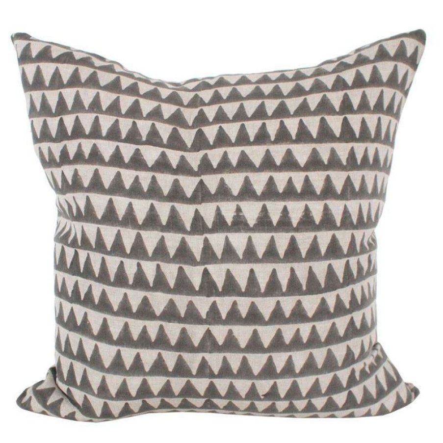 Pillows * | Walter G Pyramids Mud Pillow Cover Grey