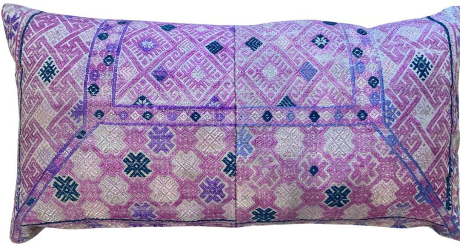 Pillows * | Zerbo Wedding Hmong Lilac I Lumbar Indoor