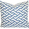 Pillows * | China Sea Indoor Aga Navy Pillow Cover Blue