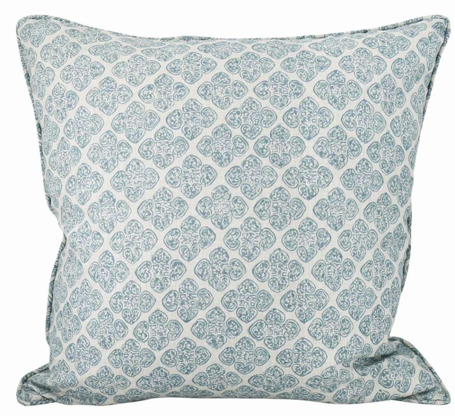 Pillows * | Walter G Indoor Shanghai Fresh Azure Pillow Cover Blue