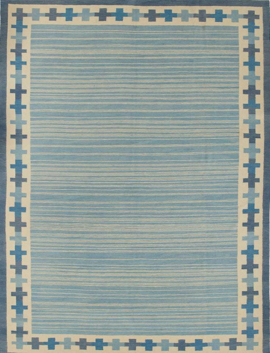 Rugs * | King'S House Oriental Rugs Kent Blues Rug