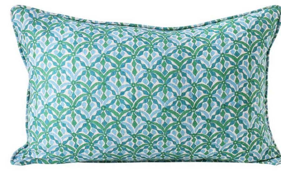 Pillows * | Walter G Positano Emerald Pillow Cover Green