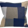 Pillows * | Peter Dunham Indoor Collage Indigo Pillow Cover Blue