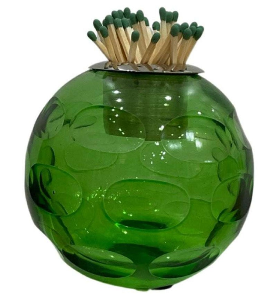 Accessories * | International Shade Green Faceted Match Striker