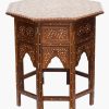 Furniture * | John Robshaw Bone Inlay Table Furniture