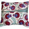 Pillows * | Well Made Home Embroidered Pomegranate L Pillow Cover Multi