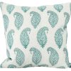 Pillows * | Walter G Indoor Paisley Emerald Pillow Cover Green