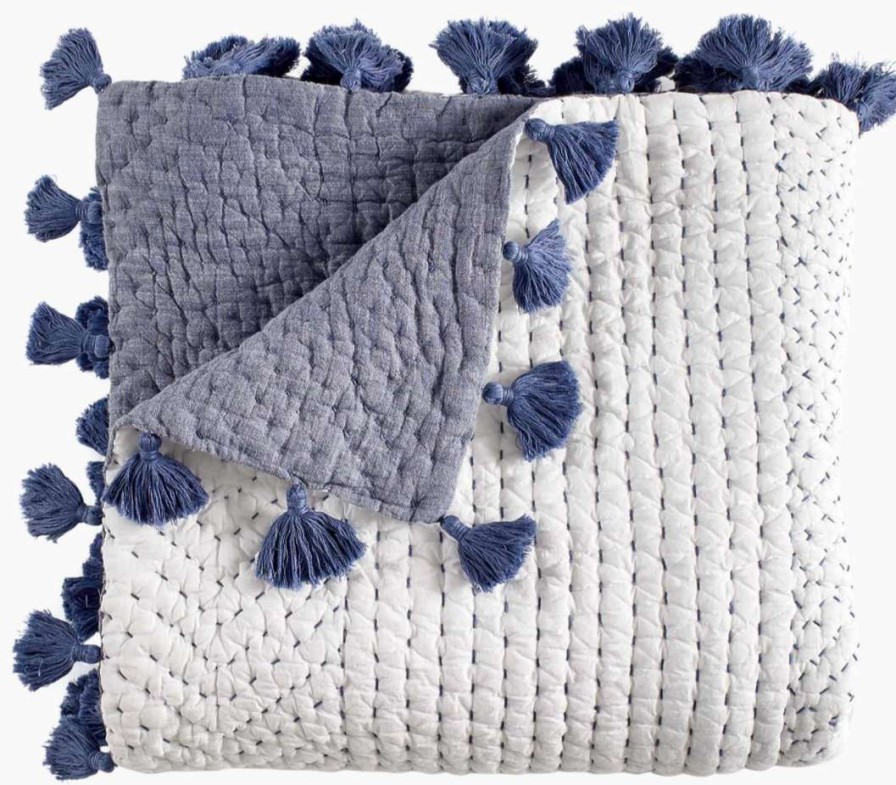 Accessories * | John Robshaw Throws Sahati Indigo Throw