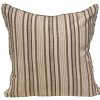 Pillows * | Kettlewell Collection Indoor Aiko Camel Stripe Pillow Cover Brown